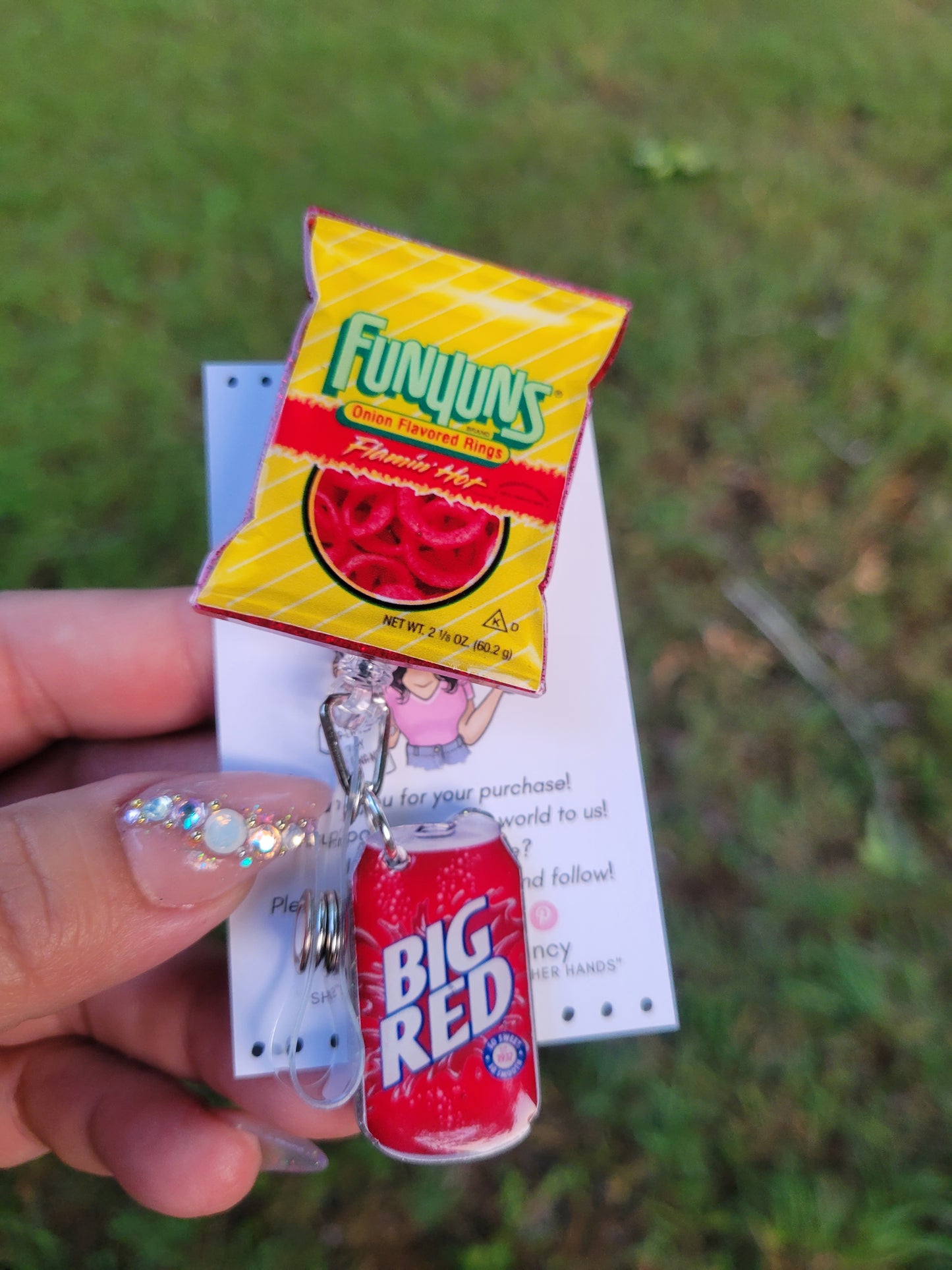 Hot Cheetoes and Big Red Badge Reel
