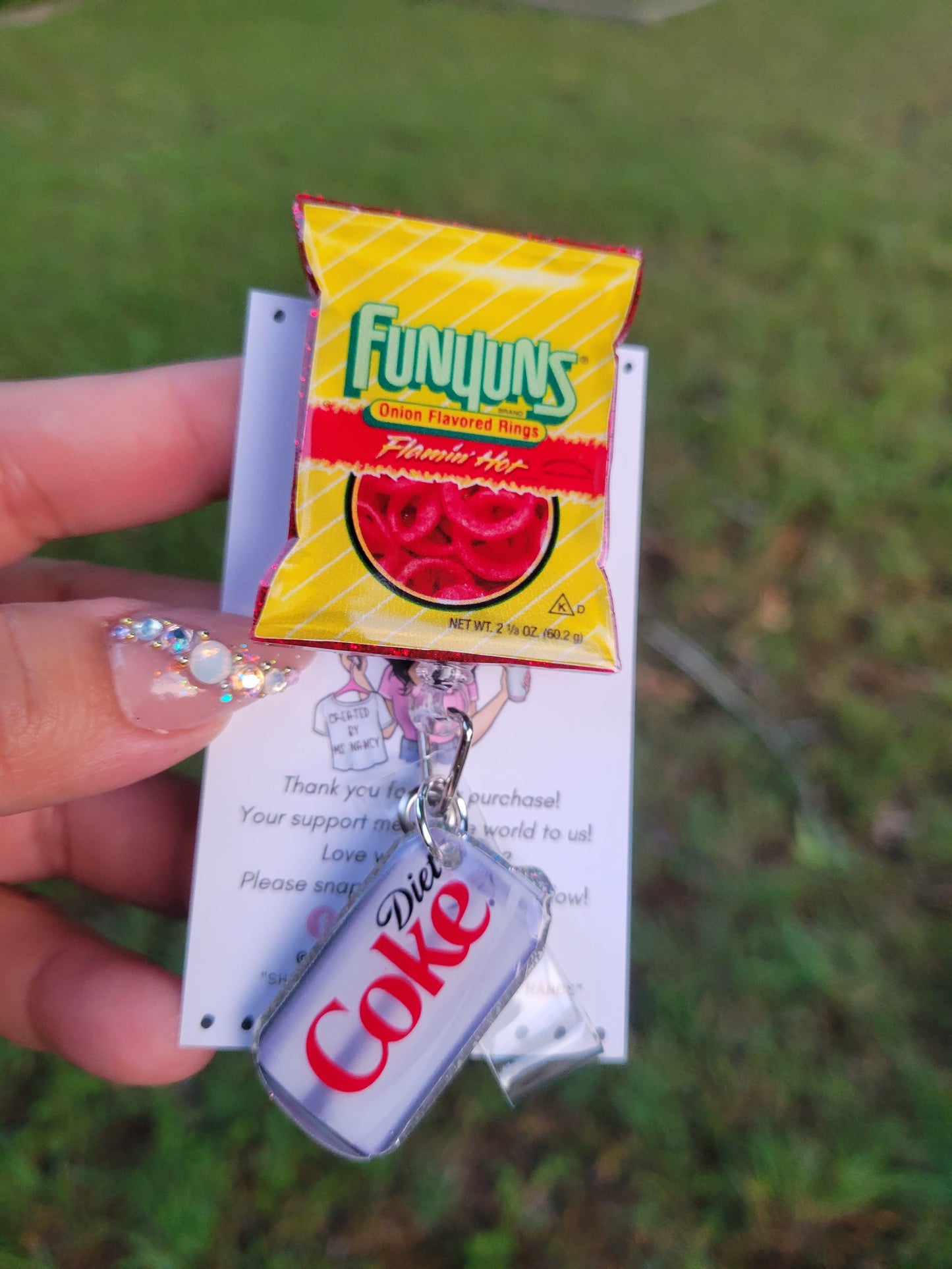 Hot Cheetoes and Big Red Badge Reel