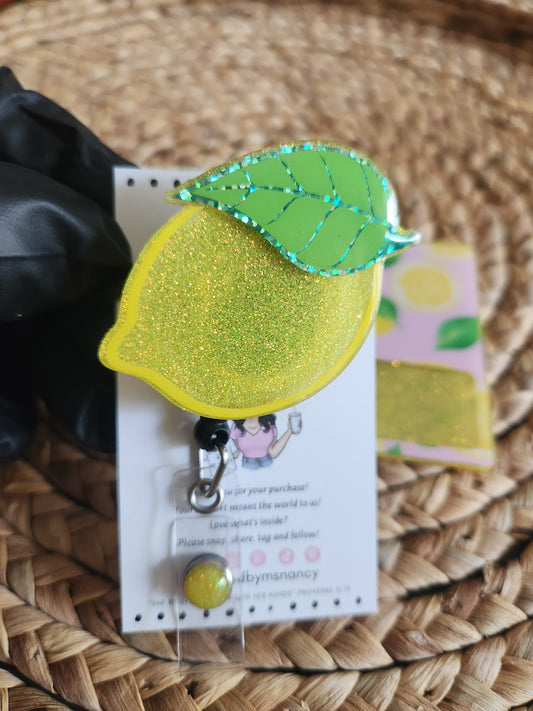 Lemon Badge Reel