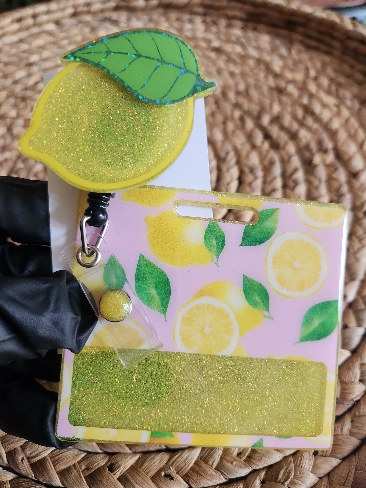 Lemon Badge Reel