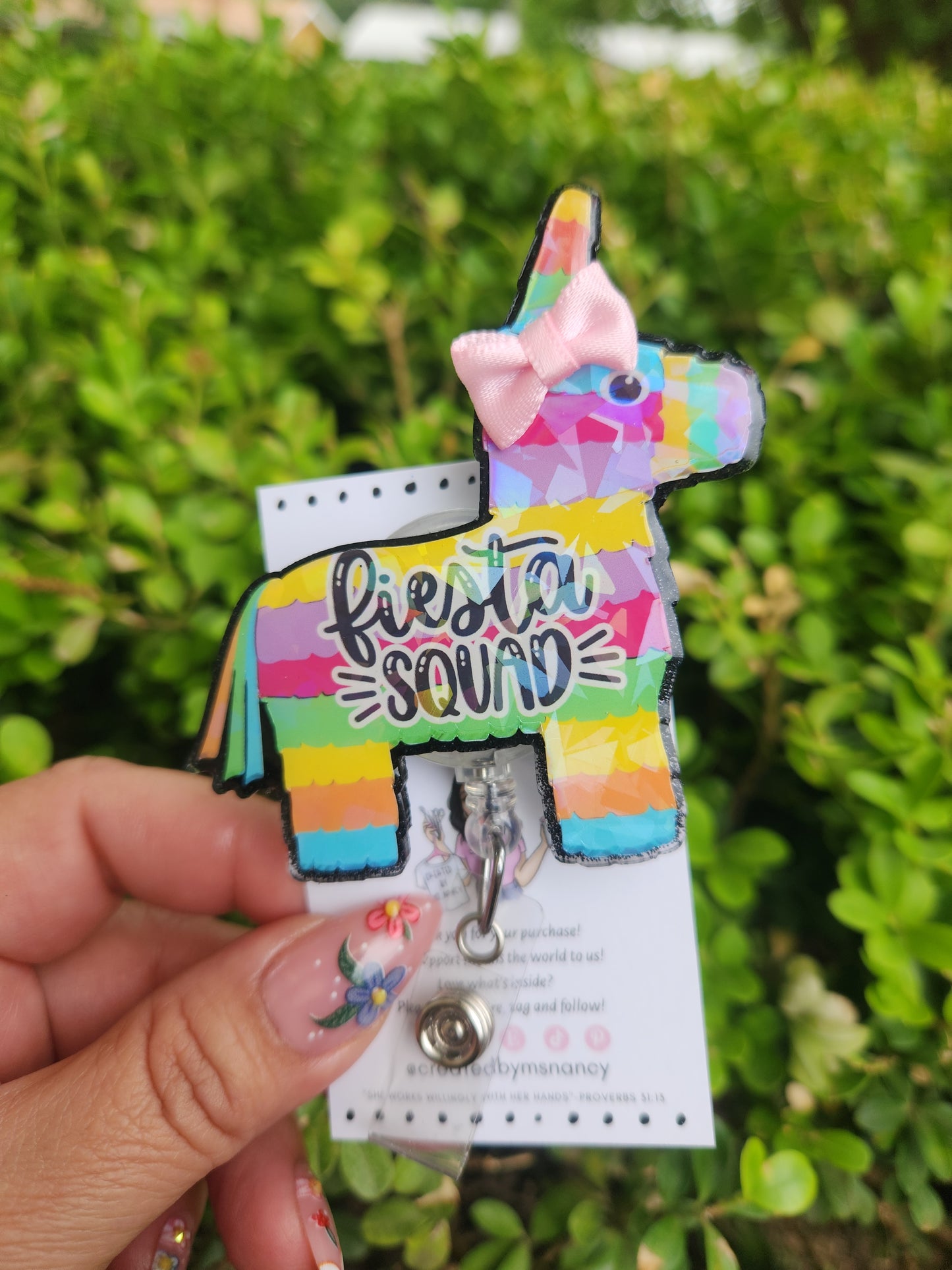 FIESTA Pinata Badge Reel