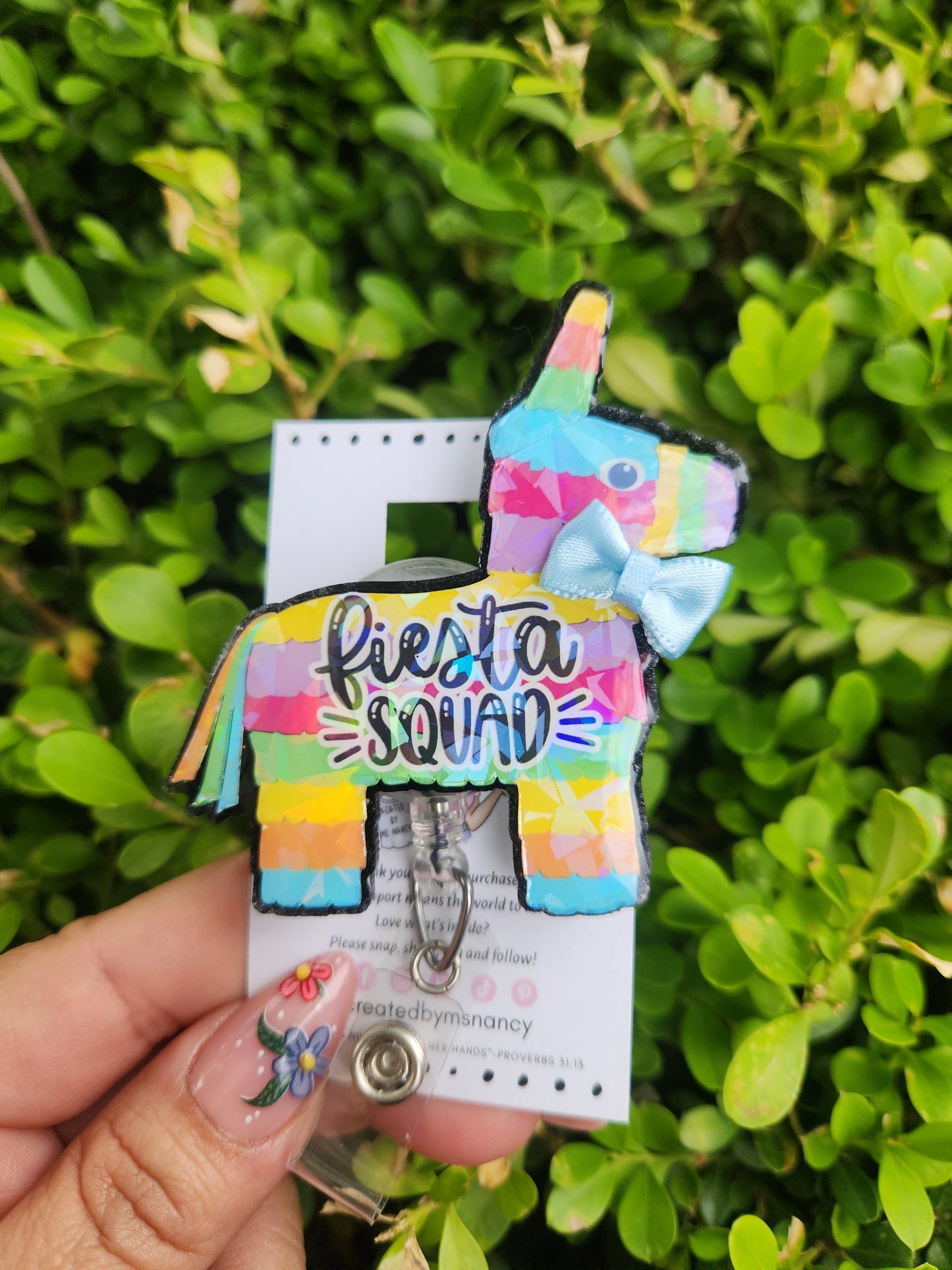 FIESTA Pinata Badge Reel
