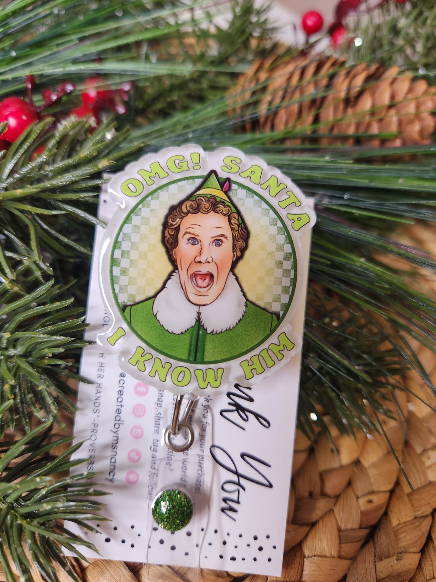 Elf Badge Reel