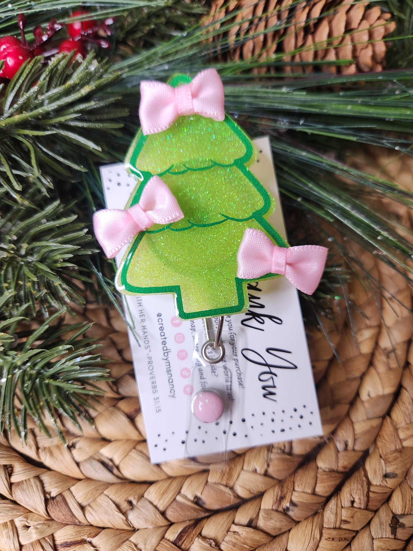3D Bow Christmas Tree