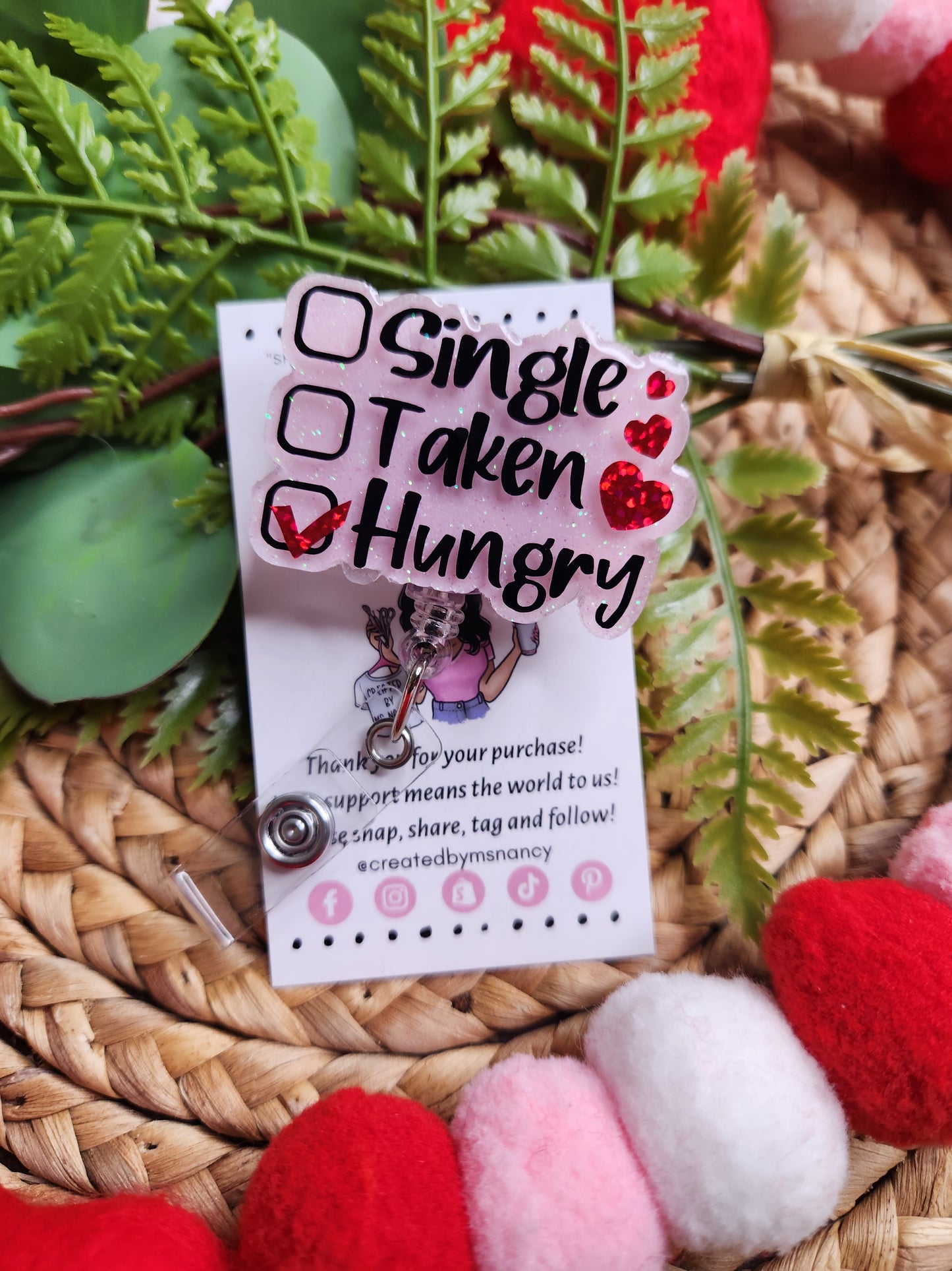 Single-Taken-Hungry Badge Reel