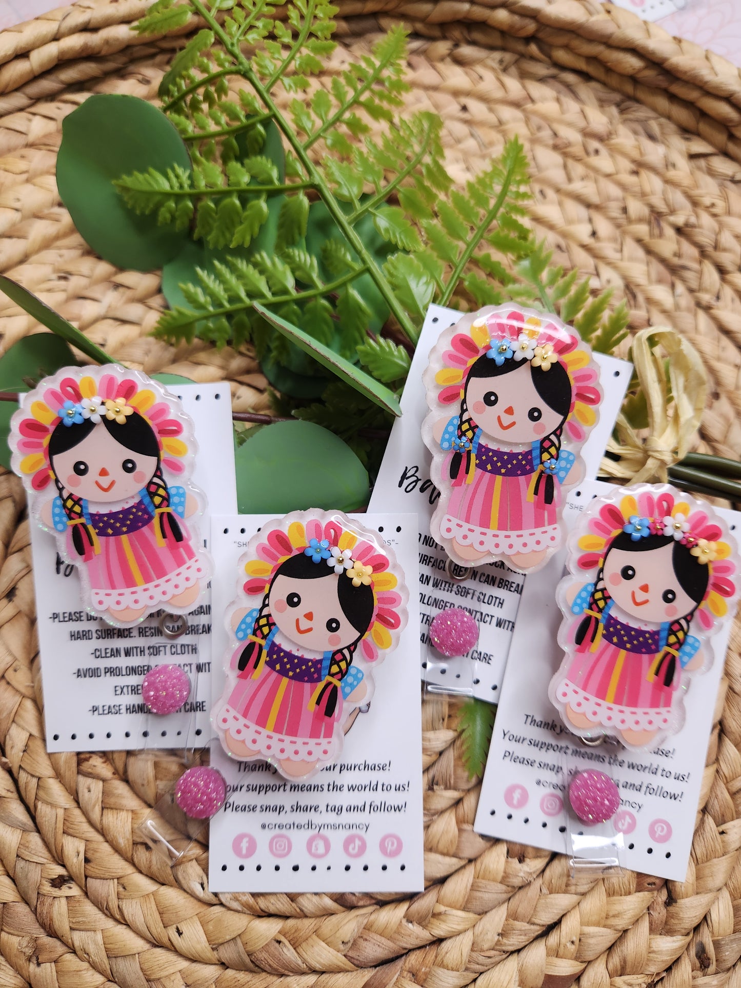 Maria Doll 2 Badge Reel