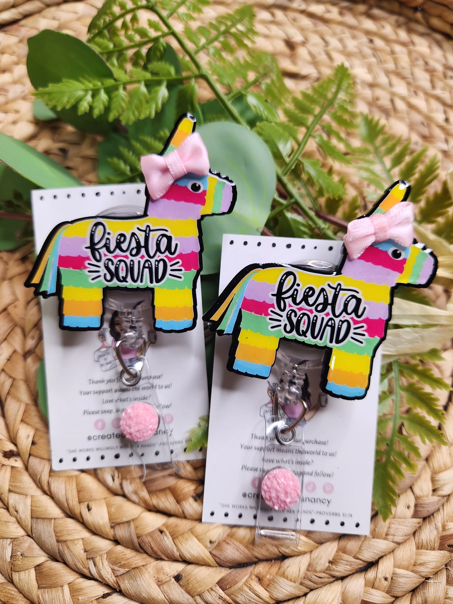 FIESTA Pinata Badge Reel