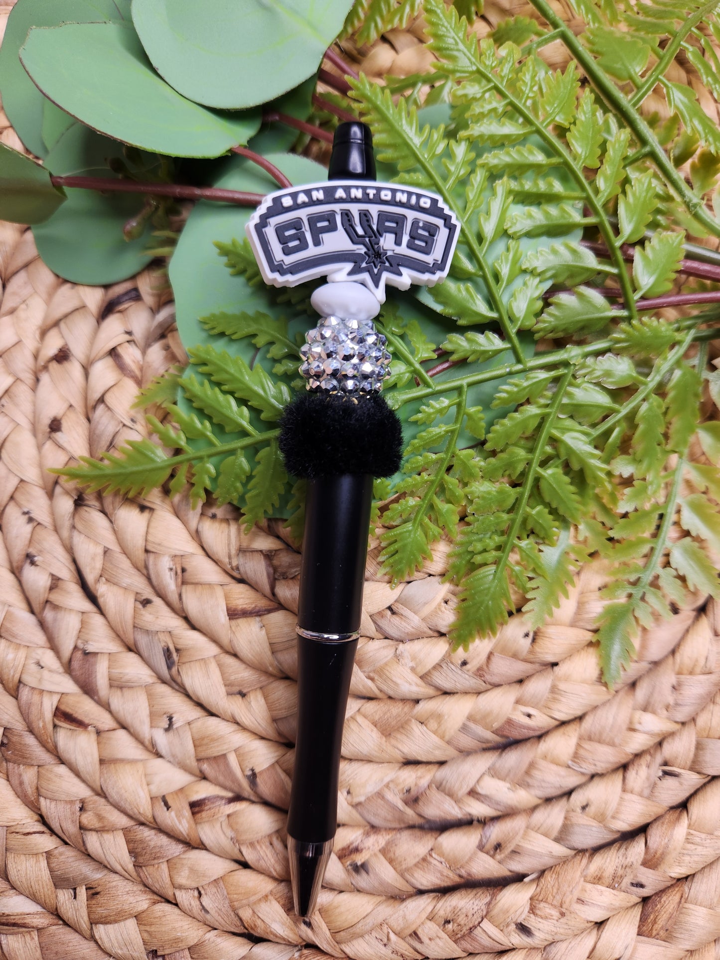 Spurs Beaded Pen