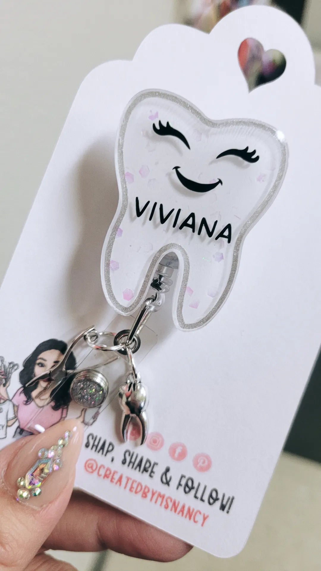 Tooth Badge Reel
